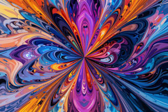 abstract art, portrait, oil paint, digital art for you