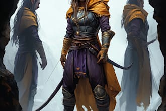 make dnd character art and dnd character art