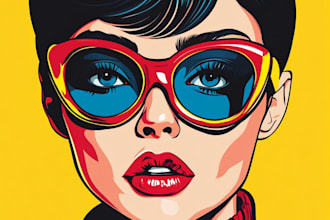 make your photo into awesome wpap pop art portrait