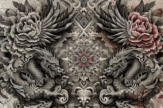 do create premium custom tattoo design