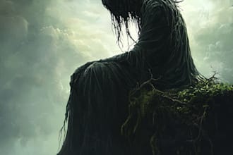 design an horror art or fantasy horror character