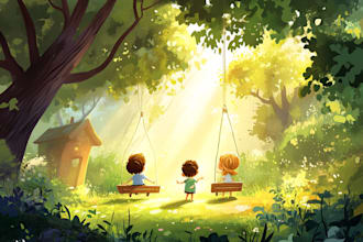 make children book illustrations and children book design