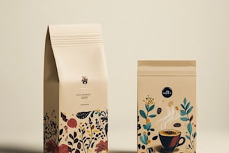 make brand product packaging box design, amazon package