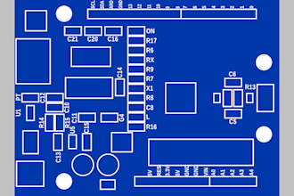 do circuit board design and simulation arduino kicad iot pcb controller design