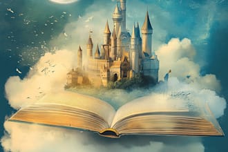 design a fantasy, whimsical and disney style for