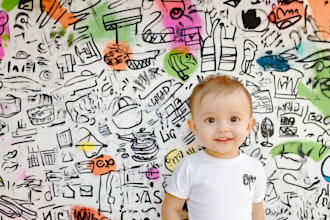 create doodle illustration, cartoon and nft art in my style