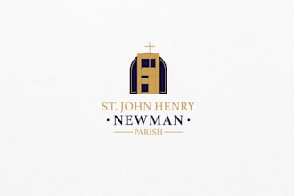 design a professional church ministry, and branding logo