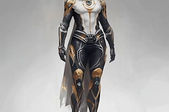 design character art for you in star wars, video games, or science fiction