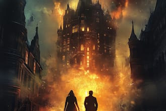 do fantasy book cover, thriller book cover design