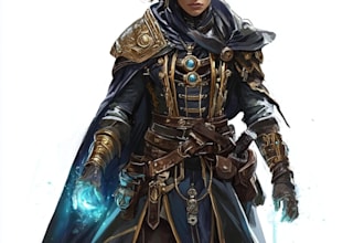 do the character art of dnd and dnd character art illustration