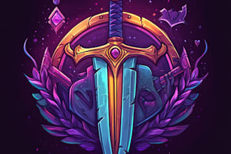 make a fantasy rpg logo dnd image for you