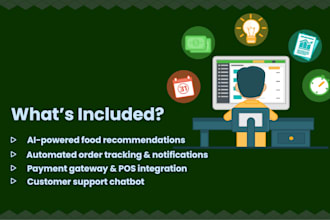 build ai based restaurant management system web app mobile app