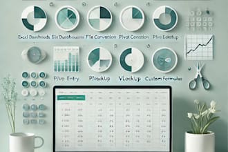 create excel dashboards, pivot tables, and automate tasks