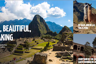 design a wordpress travel website with tour and agency features