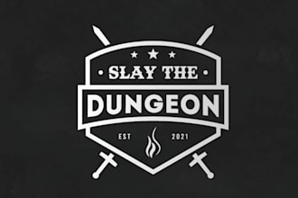 design a custom circular and badge logo