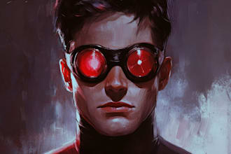 draw you as a marvel character