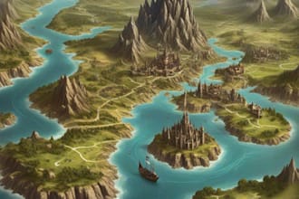 create fantasy world map design custom dnd game map world