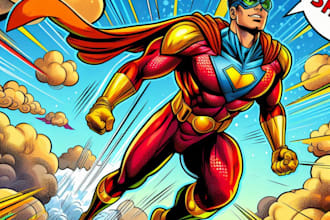 create a custom superhero from your photo