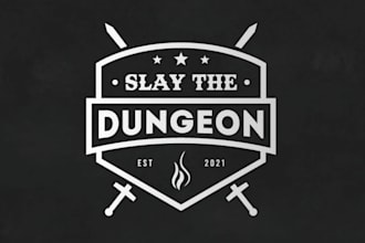 design a custom circular and badge logo