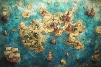 do maps for your fantasy game, book and projects