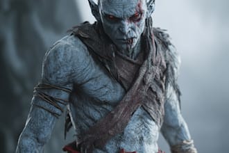 create any kind of fantasy scary horror character