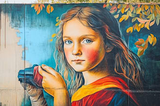 illustrate amazing custom graffiti, wall arts or murals