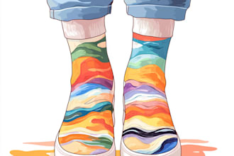create a unique socks design for your brand