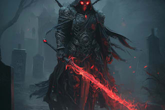 create any kind of fantasy scary horror character