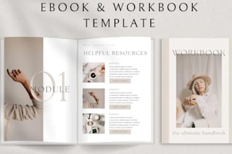 design canva ebook workbook in canva formatting workbook ebook editable canva