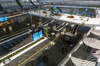 remodel auto city with landscape,3d airport, realestate,5start hotel,environment