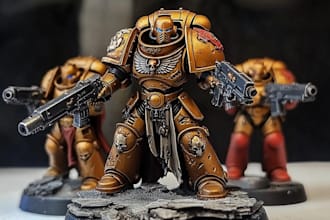 draw your favorite warhammer 40k