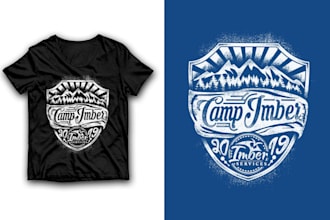 design a vintage retro badge outdoor logo for your brand