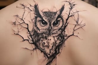 do a custom tattoo design as a tattoo artist