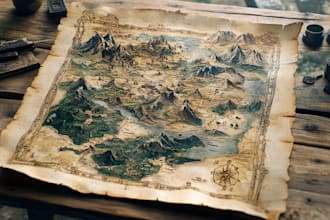 do fantasy maps of world, region for your rpg game