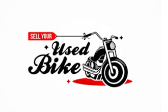 do make an modern unique update motorcycle logo
