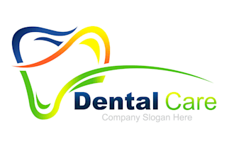 design super nice wonderful dentist logo with source file