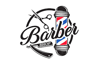 professionally design barber shop logo