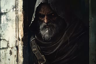 make fantasy horror and fantasy horror character