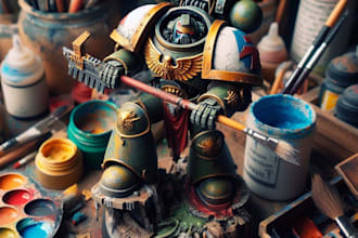 draw your warhammer 40k sigma or did minis