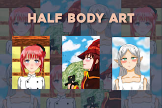 draw a anime illustration for you