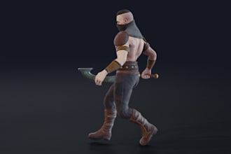 ready game character model, nsfw art, pbr texture, retopology, ue5 rig, animate