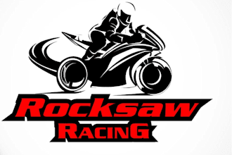 design a car and bike racing logo for you