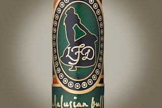 do cigar label, cigar logo, cigar band and cigar box design