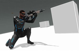 make gameplay animation environment, blueprint and translate in unreal engine
