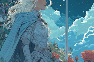 color your illustration for books or comics