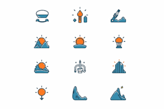 design ultra crisp, vector line icon, icon set or website app icon design