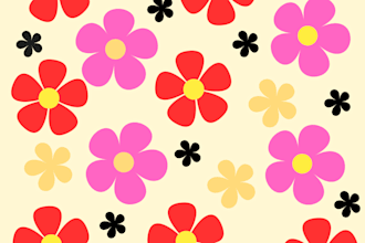 do seamless pattern design for babies textile