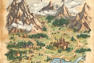 make a fantasy map for your dnd game