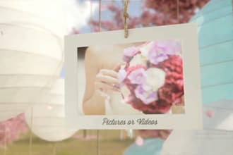 do wedding, anniversary and birthday gift video slideshow