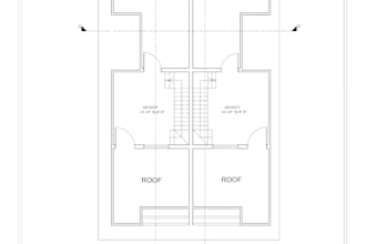 draw, redraw 2d architectural floor plan, blueprint autocad